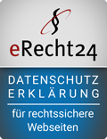 Datenschutzerklärung durch eRecht24